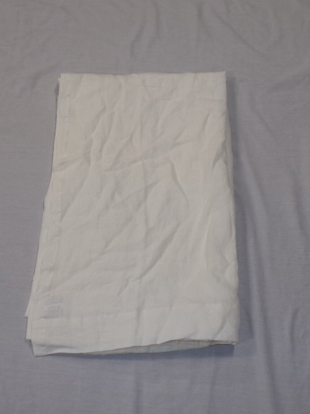 NEW PINE CONE HILL Curtain Panel Off White Ivory 100% Linen 55" x 108"